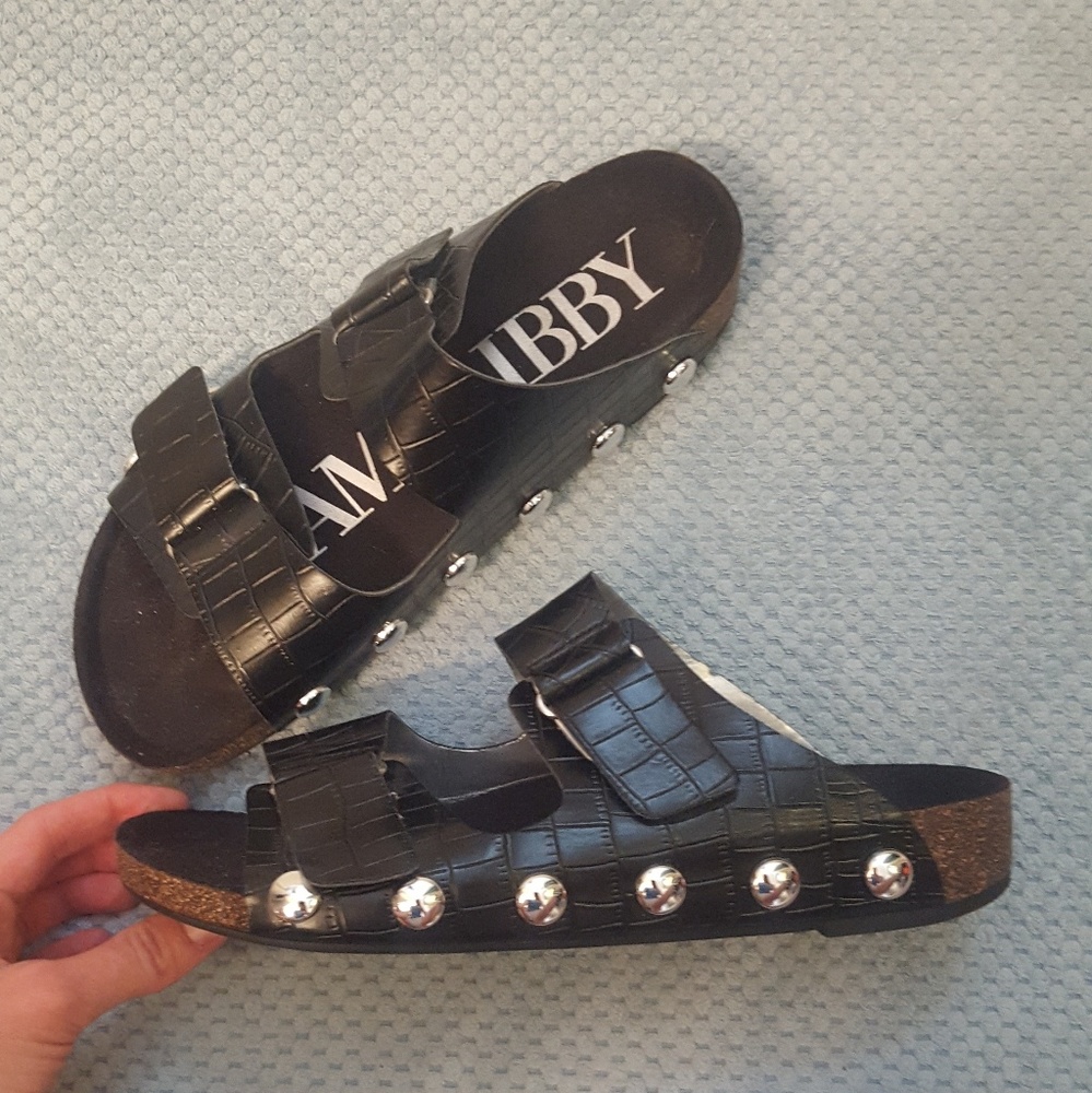 Sam & Libby Black Sandals
